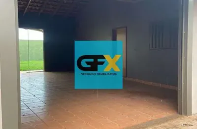 Casa para venda em brodowski de 105.00m² com 1 quarto, 1 suite e 4 garagens