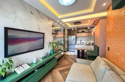 Apartamento para venda em jardim santa izabel de 55.00m² com 2 quartos, 1 suite e 1 garagem