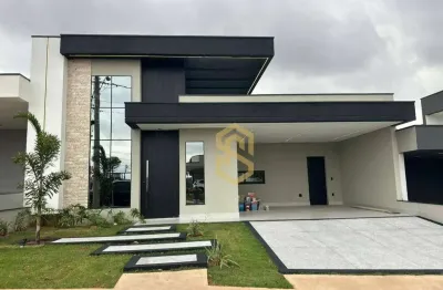 Casa de condomínio para venda em condomínio residencial milano de 190.00m² com 3 quartos, 3 suites e 4 garagens