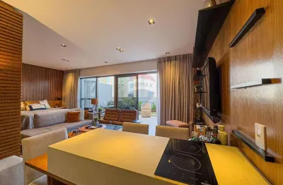 Studio para venda em jardim botânico de 47.15m² com 1 quarto e 2 garagens