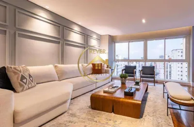 Apartamento para venda em cambuí de 141.00m² com 3 quartos, 2 suites e 3 garagens