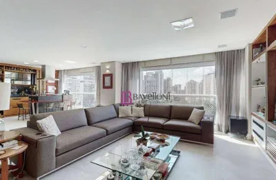 Apartamento para venda em vila romana de 162.00m² com 4 quartos, 3 suites e 3 garagens