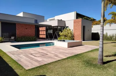 Casa de condomínio para venda em loteamento residencial pedra alta (sousas) de 440.00m² com 4 quartos, 4 suites e 6 garagens