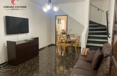 Sobrado para venda em santa paula de 124.00m² com 2 quartos e 2 garagens