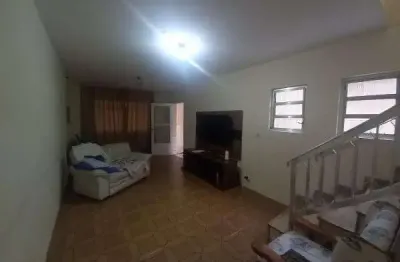 Sobrado para venda em burgo paulista de 105.00m² com 3 quartos e 2 garagens