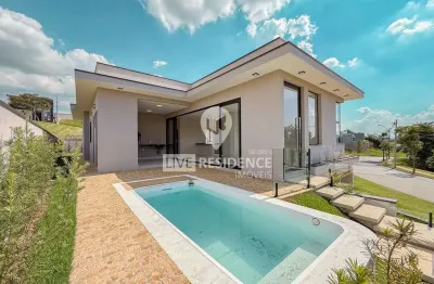 Casa para venda em residencial fazenda santa rosa - fase 1 de 195.00m² com 3 quartos, 3 suites e 4 garagens