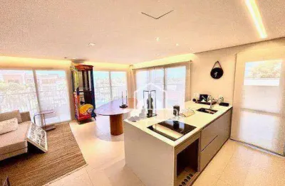 Cobertura para alugar em jardim vivendas de 113.00m² com 2 quartos, 1 suite e 2 garagens