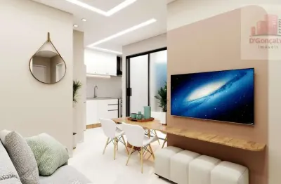 Apartamento para venda em conceição de 37.00m² com 2 quartos e 1 garagem