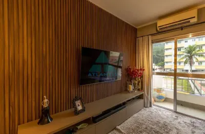 Apartamento para venda em praia grande de 69.00m² com 2 quartos, 1 suite e 2 garagens