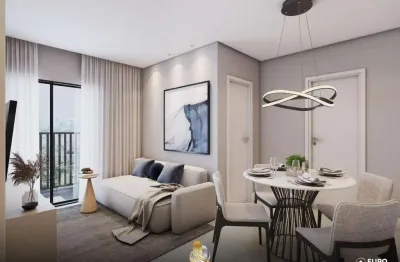 Apartamento para venda em estação de 44.00m² com 2 quartos e 1 garagem