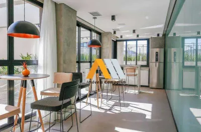 Apartamento para venda em além ponte de 48.00m² com 1 quarto e 1 suite