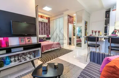 Apartamento para venda em jardim do mar de 37.00m² com 1 quarto e 1 garagem