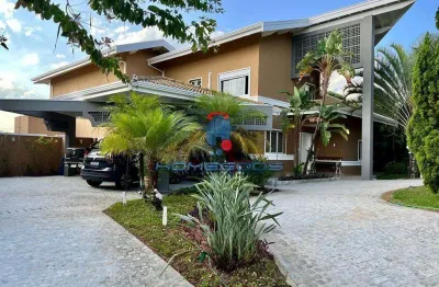 Casa de condomínio para venda em residencial parque dos alecrins de 491.00m² com 4 quartos, 4 suites e 8 garagens