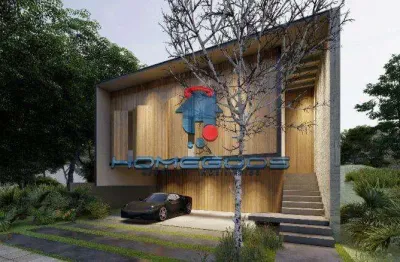 Casa de condomínio para venda em parque rural fazenda santa cândida de 230.63m² com 4 quartos, 4 suites e 3 garagens