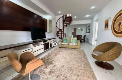 Cobertura para venda em gonzaga de 200.00m² com 4 quartos, 3 suites e 3 garagens