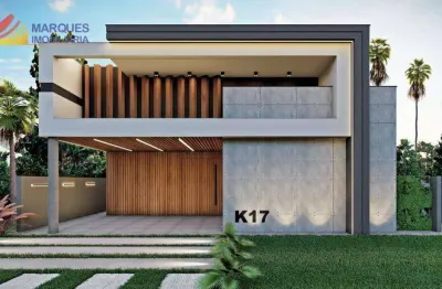 Sobrado para venda em condomínio jardim vila paradiso de 311.00m² com 3 quartos, 3 suites e 4 garagens