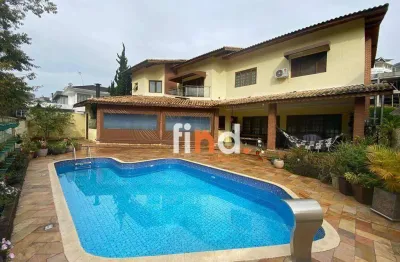 Casa de condomínio para venda em são paulo ll - granja viana de 418.00m² com 5 quartos, 3 suites e 5 garagens