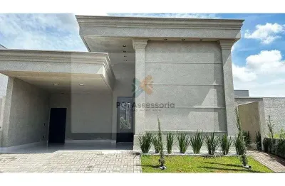 Casa de condomínio para venda em setlife mirassol de 160.00m² com 3 quartos e 3 suites