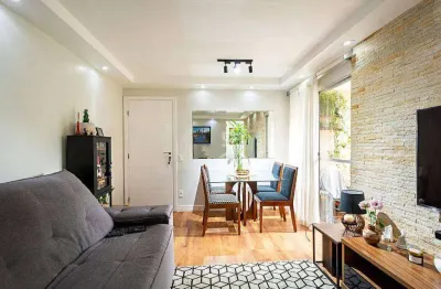 Apartamento para venda em paraíso do morumbi de 65.00m² com 3 quartos, 1 suite e 1 garagem