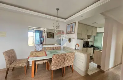 Apartamento para venda em residencial das ilhas de 54.00m² com 2 quartos e 1 garagem