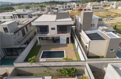 Casa de condomínio para venda em residencial pecan de 236.30m² com 3 quartos, 1 suite e 4 garagens