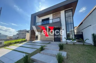 Casa para venda em condomínio residencial mantiqueira de 197.00m² com 4 quartos, 3 suites e 4 garagens