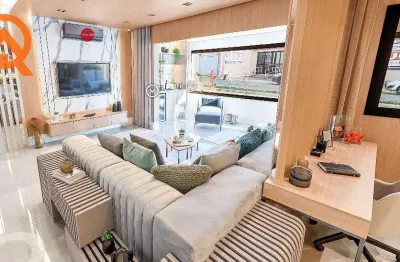 Apartamento para venda em cambuí de 189.00m² com 5 quartos, 5 suites e 3 garagens