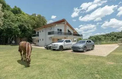 Chácara para venda em jardim o bom pastor de 239.00m² com 4 quartos, 3 suites e 7 garagens