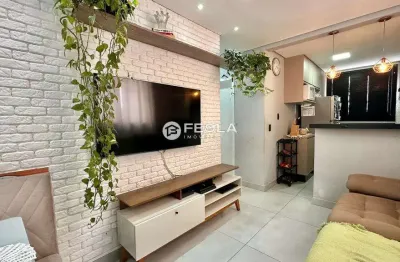 Apartamento para venda em loteamento industrial machadinho de 48.00m² com 2 quartos e 1 garagem