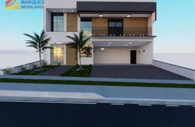 Sobrado para venda em loteamento green view village de 277.00m² com 3 quartos, 3 suites e 4 garagens