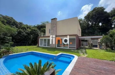 Casa de condomínio para venda em granja viana– pousada dos bandeirantes de 493.00m² com 4 quartos, 4 suites e 5 garagens