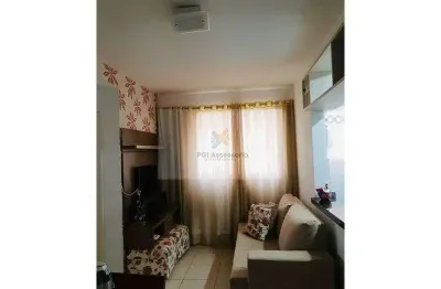 Apartamento para venda em loteamento clube v de 46.00m² com 2 quartos