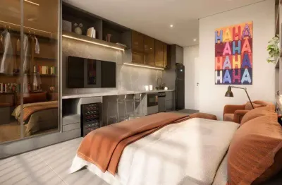 Apartamento para venda em mansões santo antônio de 25.00m² com 1 quarto e 1 garagem