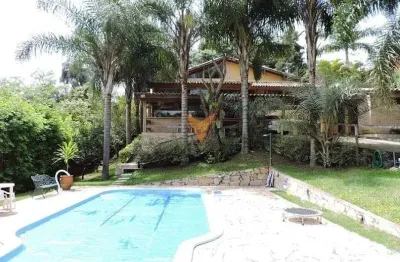 Casa para venda em chácara vale do rio cotia de 530.00m² com 5 quartos, 3 suites e 10 garagens