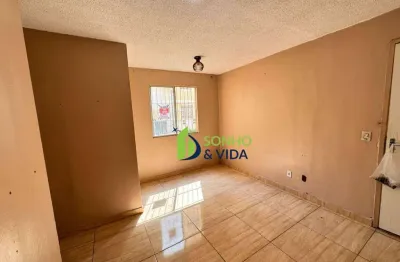 Apartamento para venda em residencial cosmos de 47.00m² com 2 quartos e 1 garagem