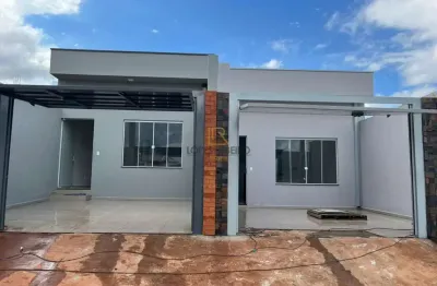 Casa para venda em residencial ouro verde de 100.00m² com 2 quartos, 1 suite e 2 garagens