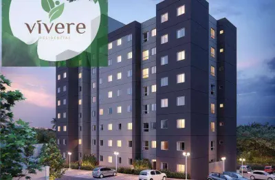 Apartamento para venda em edifício vívere residencial de 48.00m² com 2 quartos e 1 garagem