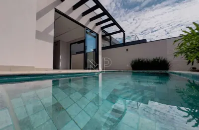 Casa de condomínio para venda em residencial pecan de 175.00m² com 3 quartos, 1 suite e 2 garagens