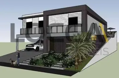 Casa de condomínio para venda em condomínio arara vermelha de 287.00m² com 4 quartos e 4 suites