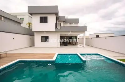 Casa de condomínio para venda em jardim residencial helvétia park i de 328.00m² com 3 quartos, 3 suites e 4 garagens