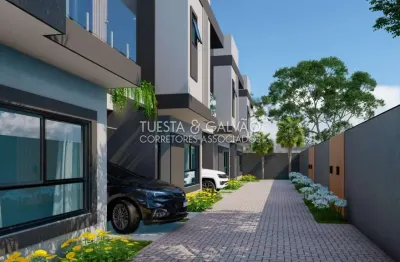 Casa de condomínio para venda em boqueirão de 105.00m² com 3 quartos, 1 suite e 2 garagens