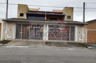 Sobrado para venda em loteamento alfredo abilio flores de 215.00m² com 3 quartos, 1 suite e 2 garagens