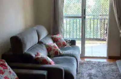 Apartamento para venda em chácara agrindus de 80.00m² com 3 quartos, 1 suite e 2 garagens