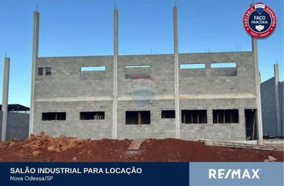 Galpão / depósito / armazém para alugar em parque industrial recanto de 1720.00m²