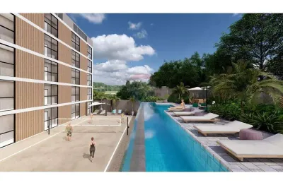 Studio para venda em jardim do sul de 37.00m² com 1 quarto, 1 suite e 1 garagem