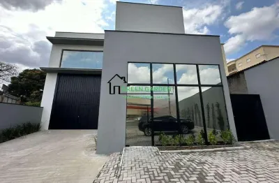 Galpão / depósito / armazém para alugar em santa claudina de 376.47m² com 5 garagens