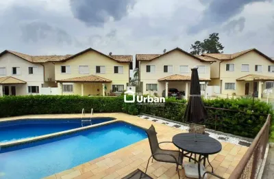 Casa de condomínio para venda em chácara pavoeiro de 133.00m² com 3 quartos, 1 suite e 2 garagens