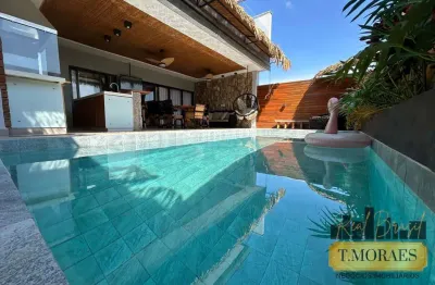 Casa de condomínio para venda e aluguel em morros de 255.00m² com 3 quartos, 3 suites e 4 garagens