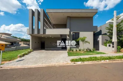 Casa de condomínio para venda em condominio golden park residence de 263.00m² com 3 quartos, 3 suites e 4 garagens