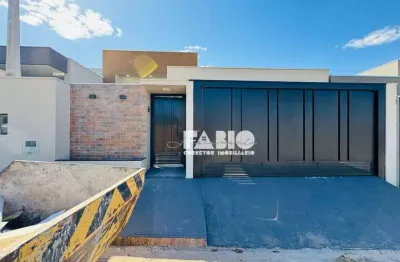 Casa para venda em miravista residencial de 123.00m² com 2 quartos, 1 suite e 2 garagens